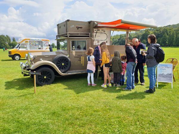 Ferrets, Food and Free Ice creams – Festival Fun with Chalk Cherries and Chairs