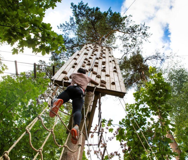 Go Ape summer time in the Chilterns AONB Wendover