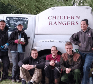 Volunteering with Tracking the Impact and Chiltern Rangers