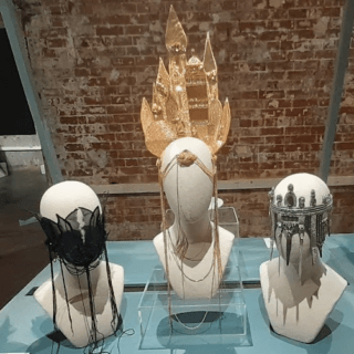 A visit to the Embroidered Arts Exhibition in London in search of the lives of Holmer Green tambour beaders