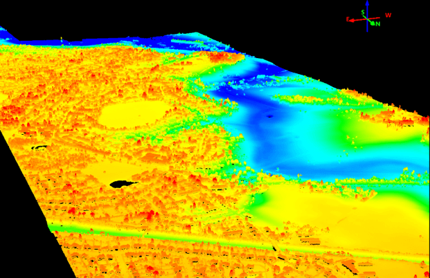 Bulstrode Camp LiDAR image