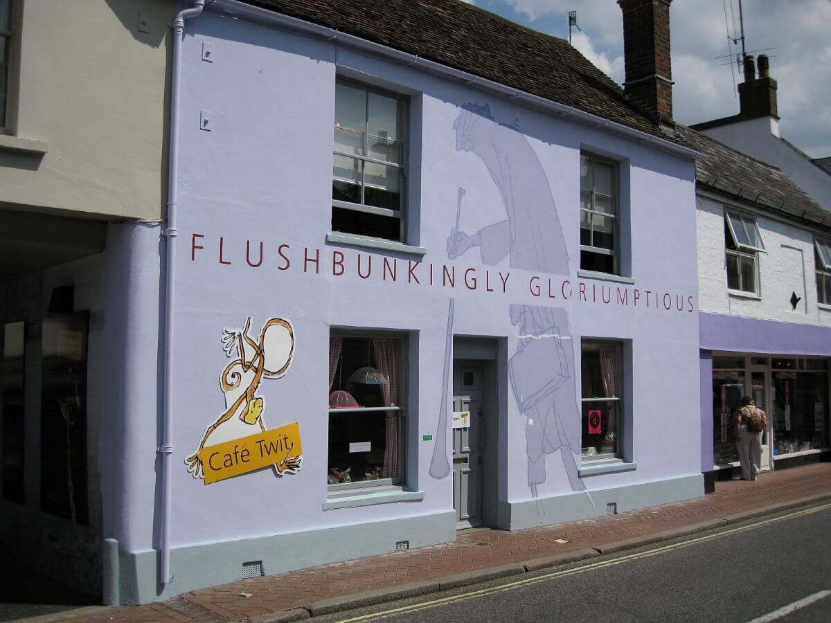 Roald Dahl Museum outside