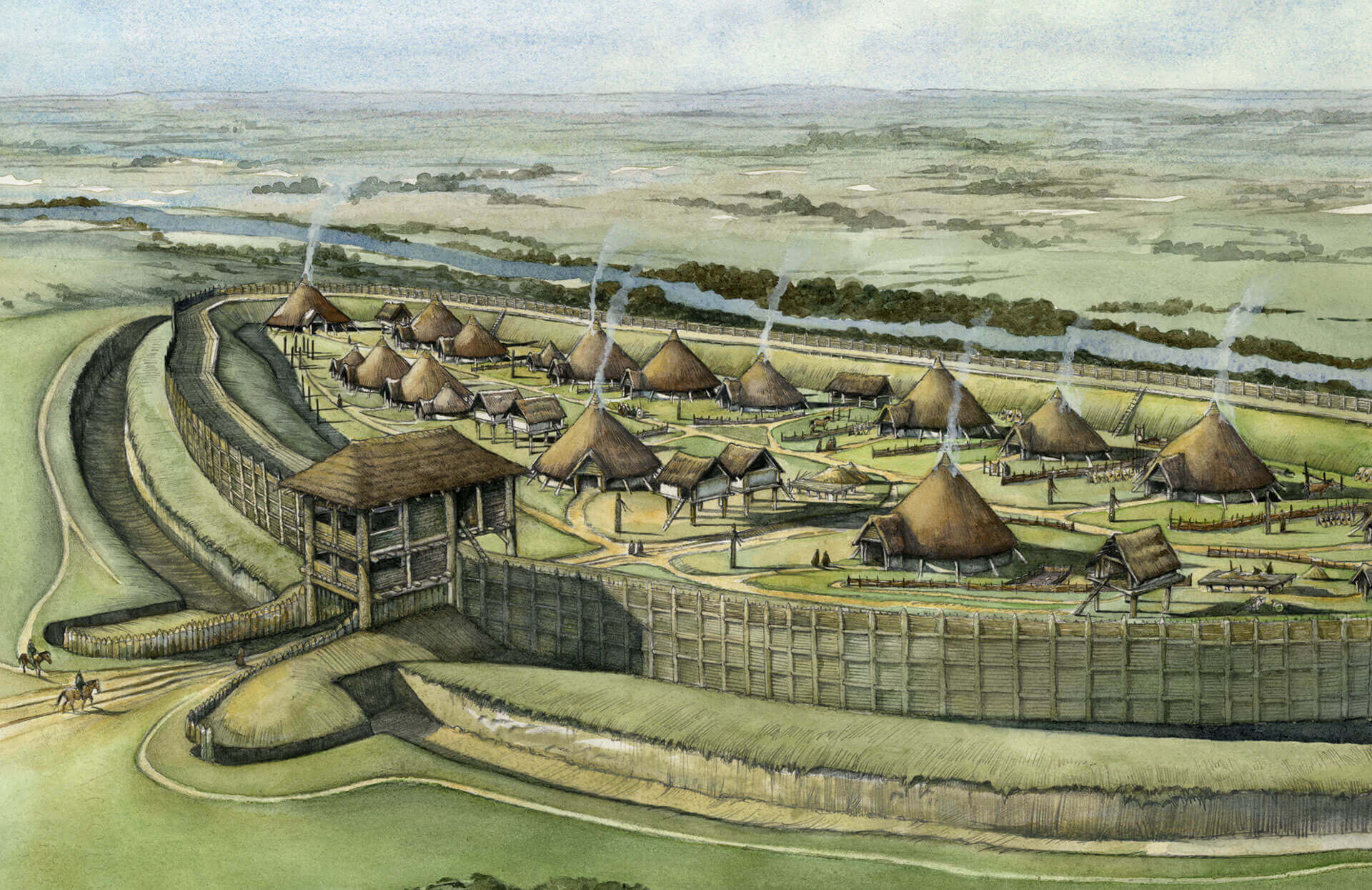 Taplow hillfort (c) CCB