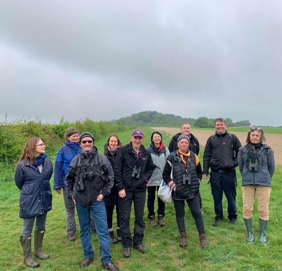 Tracking the Impact volunteers out and about