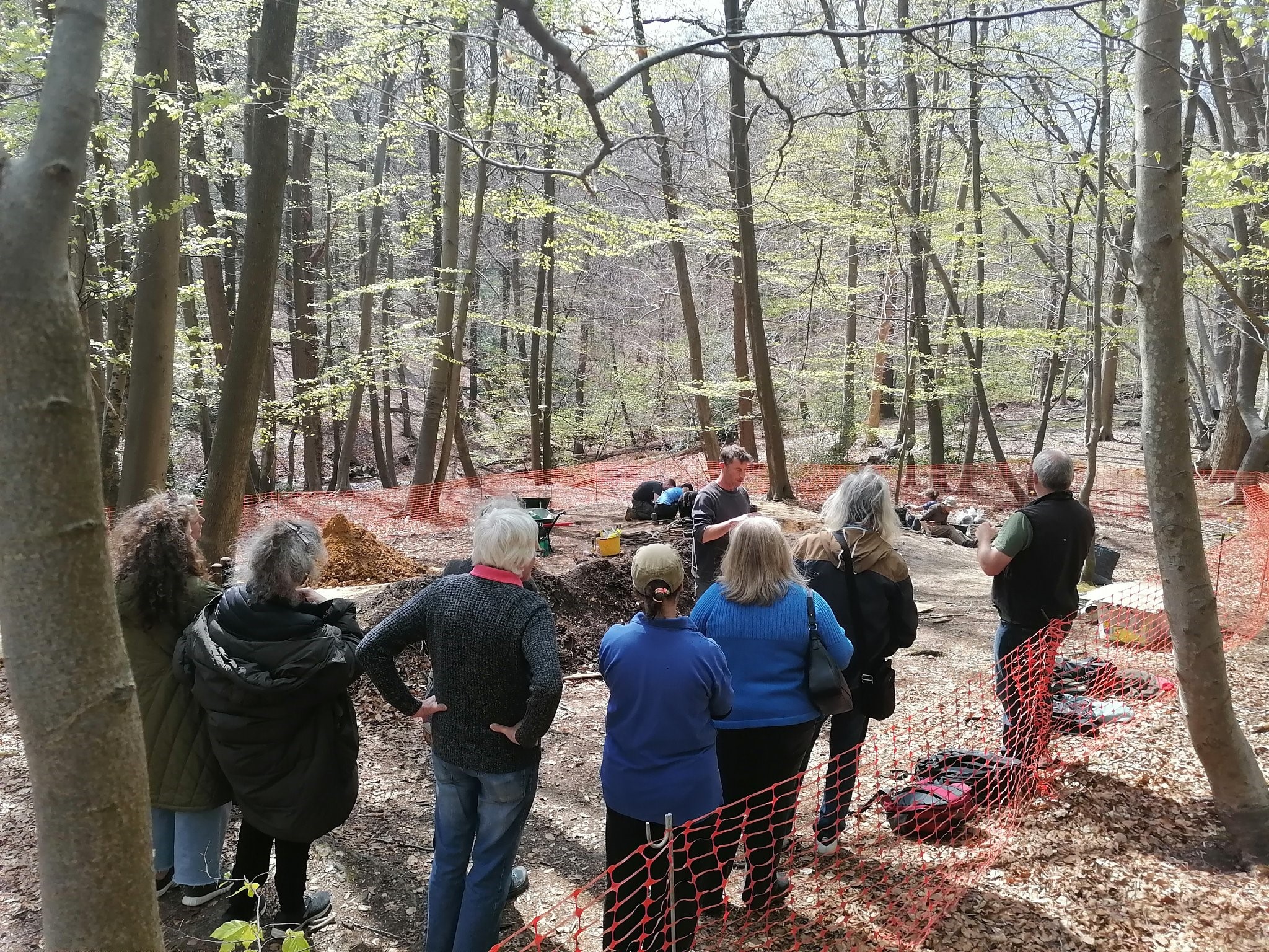 Community dig burnham beeches susan holmes