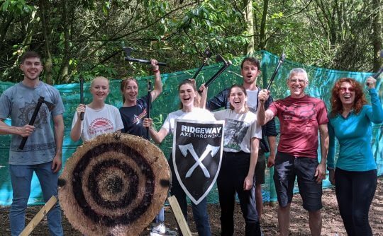 Experiences Ridgeway Axe Throwing